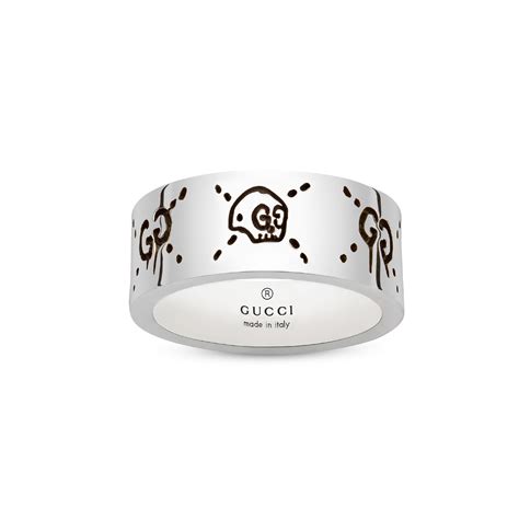 silver gucci ghost ring|gucci ghost ring nordstrom.